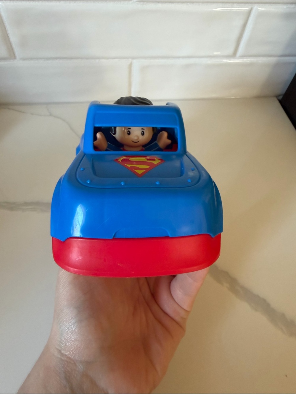 Little People Superman Car & Figure Fisher Price